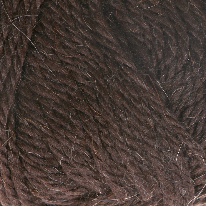 Пряжа "Дворянская" 40% шерсть, 60% акрил 160м/100гр (137 маренго)