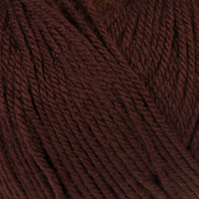 Пряжа "Карамелька" 100% акрил 175м/50гр (063 шоколад)