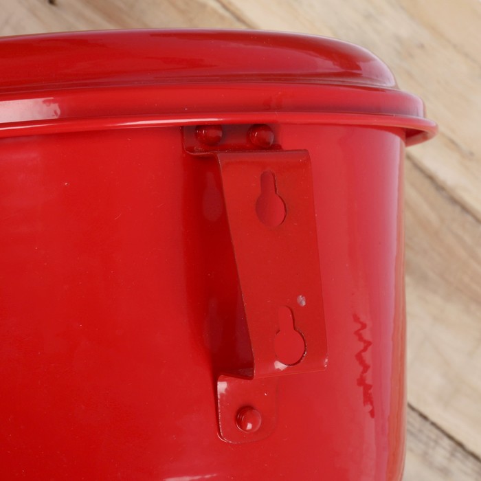 Рукомойники 4,5 л с покрытием цвет красный