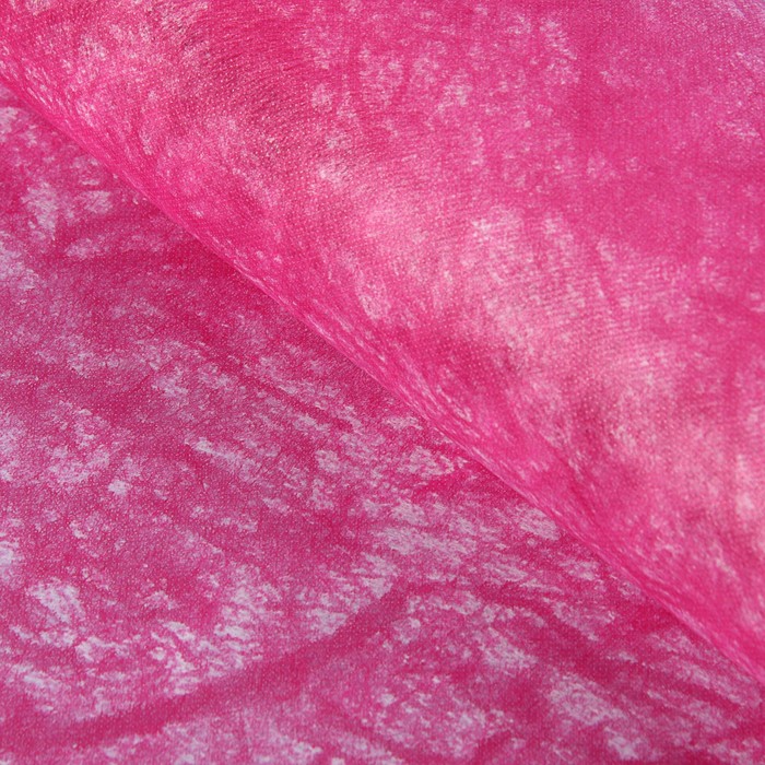 Фетр фактурный "Мрамор" , малиновый, 0,5 х 15 м