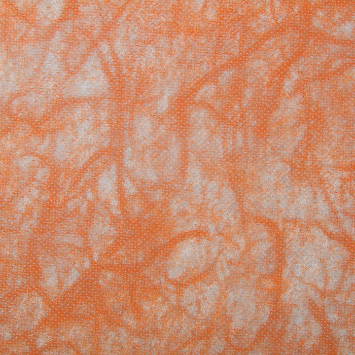 Фетр фактурный "Мрамор" , оранжевый, 0,5 х 15 м