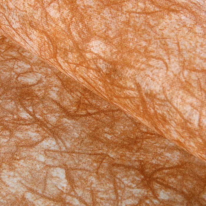 Фетр фактурный "Мрамор" , светло-коричневый, 0,5 х 15 м