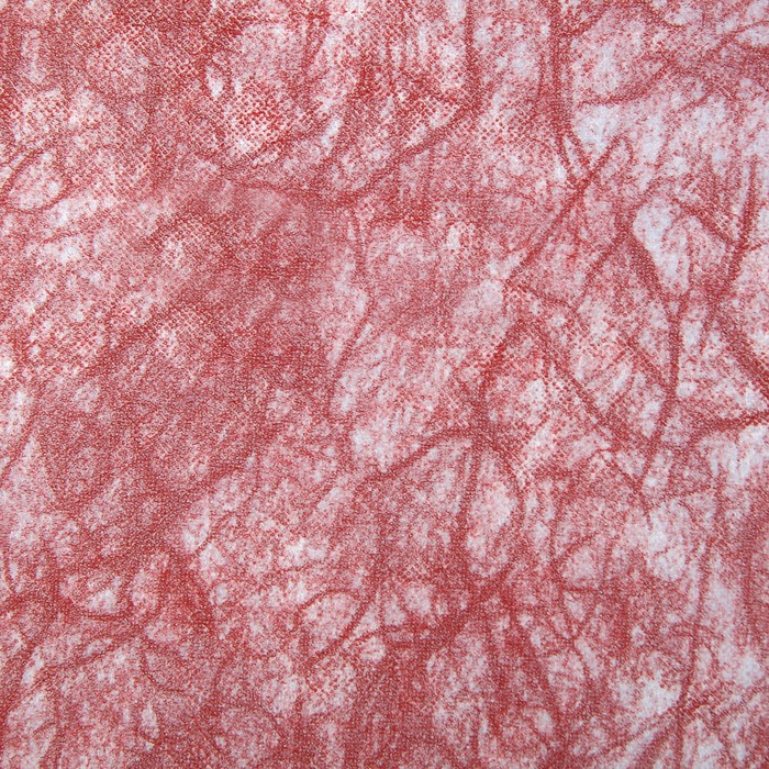 Фетр фактурный "Мрамор" , вишневый, 0,5 х 15 м