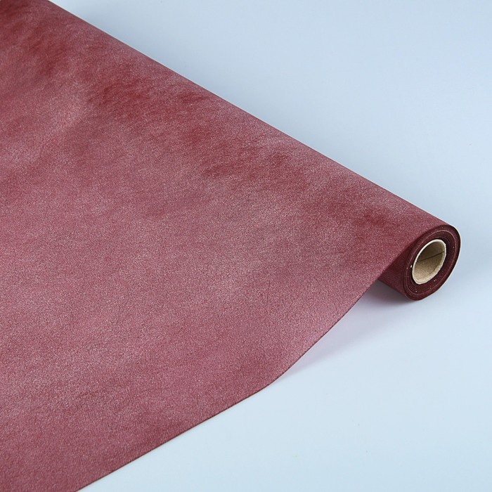 Фетр однотонный винный, 0,5 х 15 м
