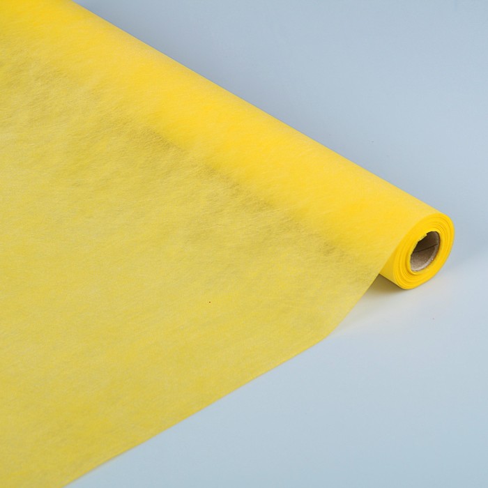 Фетр однотонный желтый, 0,5 х 15 м