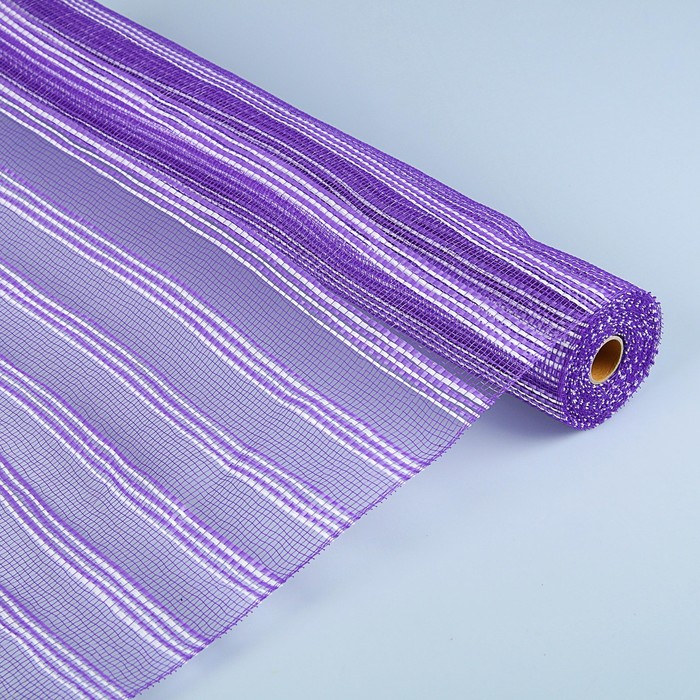 Сетка "Райе" вертикальная, фиолетовый, 0,54 х 9,1 м