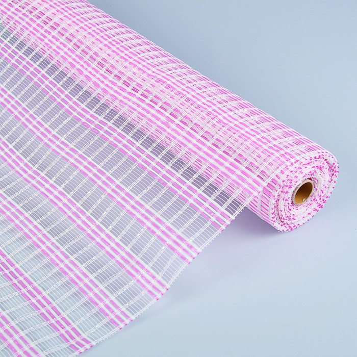 Сетка "Тонкин", розовый, 0,54 х 9,1 м