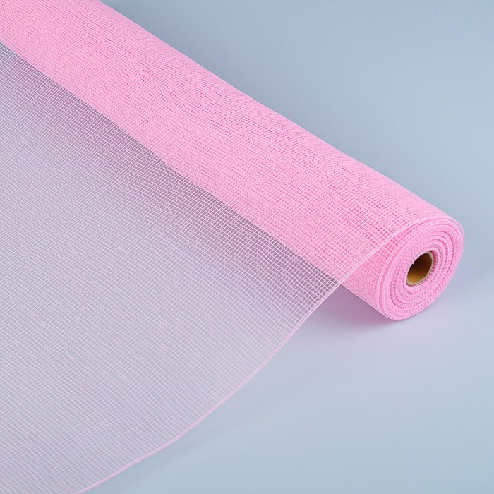 Сетка простая, розовый, 0,54 х 9,1 м