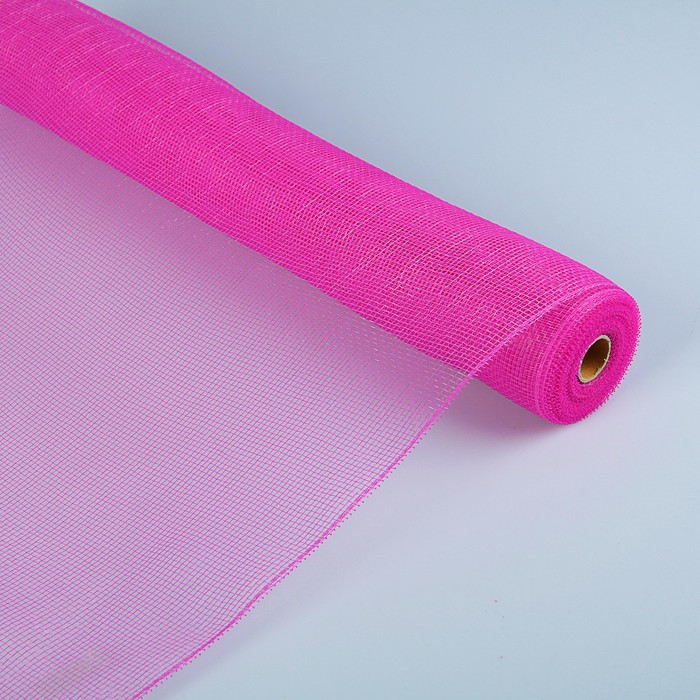 Сетка простая, фуксия, 0,54 х 9,1 м