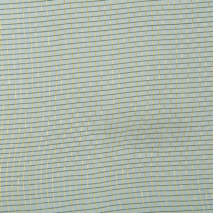 Сетка простая с блеском, хаки, 0,54 х 9,1 м