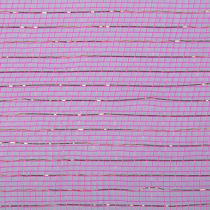 Сетка металлизированная, фуксия, 0,54 х 9,1 м
