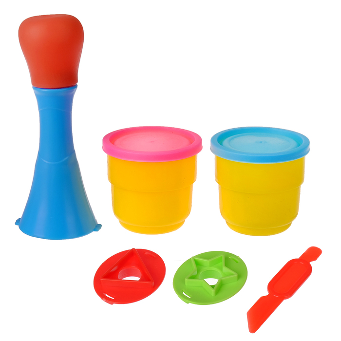 набор формочек для лепки 6 предметов № 1