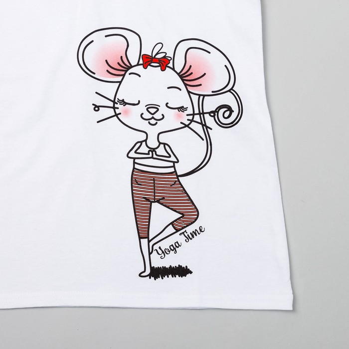 Пижама женская (футболка, бриджи) Гармония-2 цвет коралловый, р-р 44