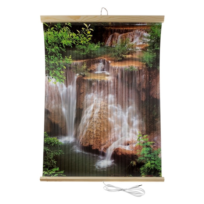 Обогреватель "Тепло Крыма", ЭО 448/2, Водопад Джур Джур, инфракрасный, 400 Вт, 1000х600х36