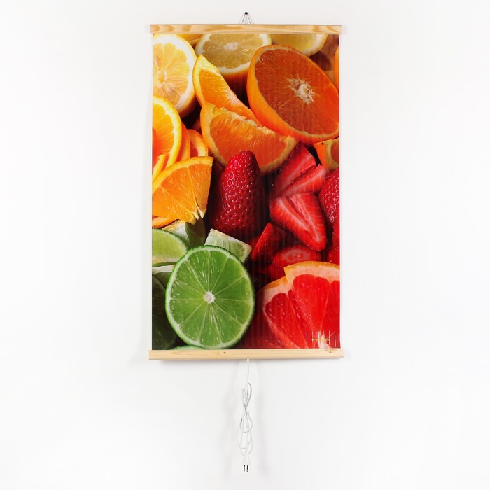 Обогреватель "Тепло Крыма", ЭО 448/2, Фрукты, инфракрасный, 400 Вт, 1000х600х47