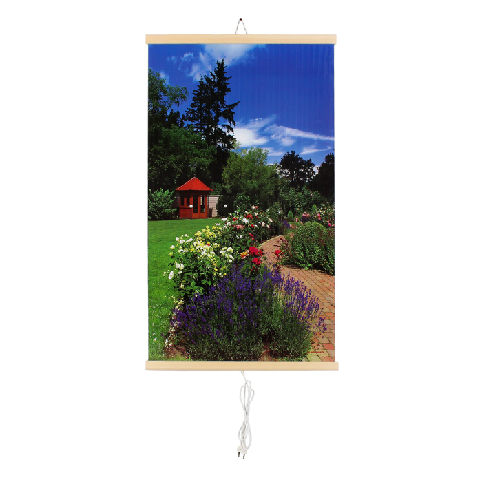 Обогреватель "Тепло Крыма", ЭО 448/2, Цветы, инфракрасный, 400 Вт, 1000х600х48