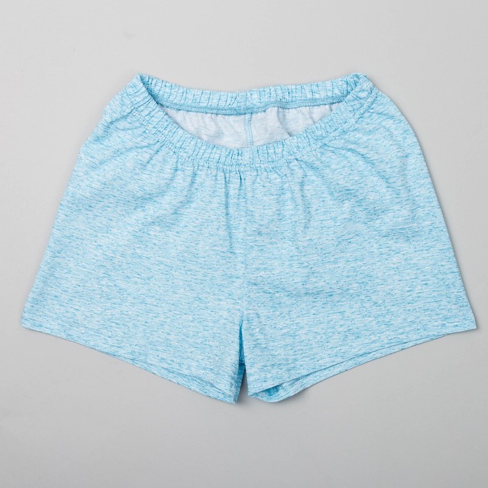 Пижама женская (майка, шорты) Фламинго-2 цвет голубой, р-р 50