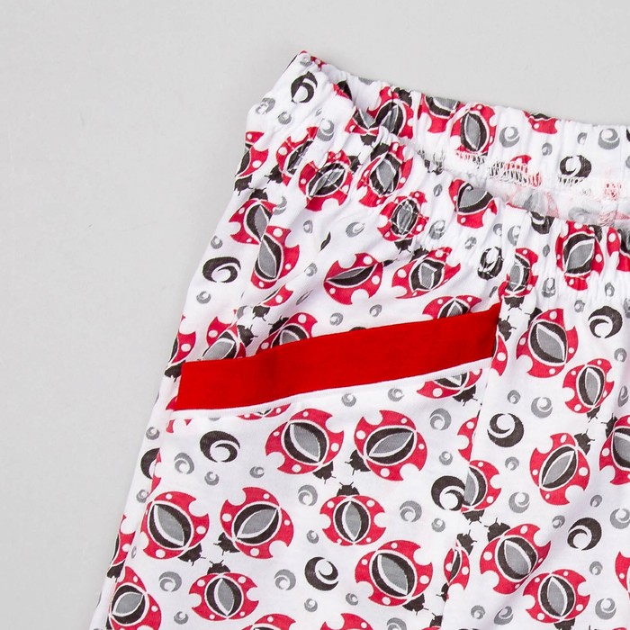 Пижама женская (майка, шорты) Тачка-2 цвет красный, р-р 50