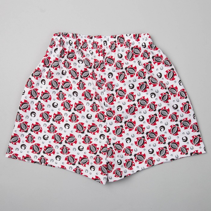 Пижама женская (майка, шорты) Тачка-2 цвет белый, р-р 50