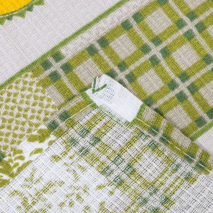 Набор Радушная хозяйка 3 шт(рукавичка, прихватка, полотенце) "Греция", бязь 125г/м, хл100%