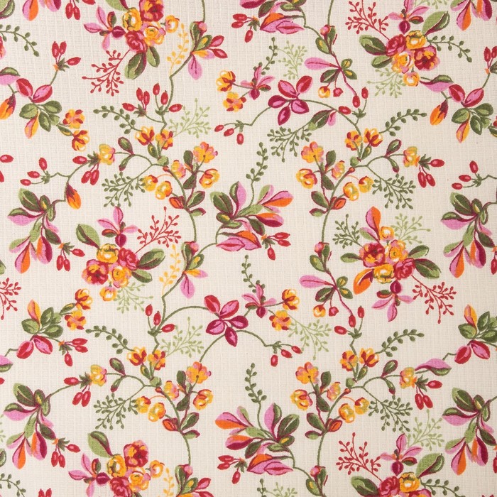 Набор «Радушная хозяйка: Барбарис»: 4 вафельных полотенца (165 г/м²), 2 прихватки, рукавичка, ваза, бязь, 125 г/м²