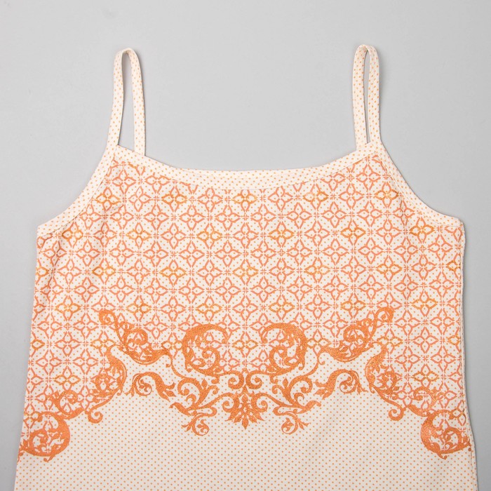 Пижама женская (майка, шорты) Нега-2 цвет коралловый, р-р 48