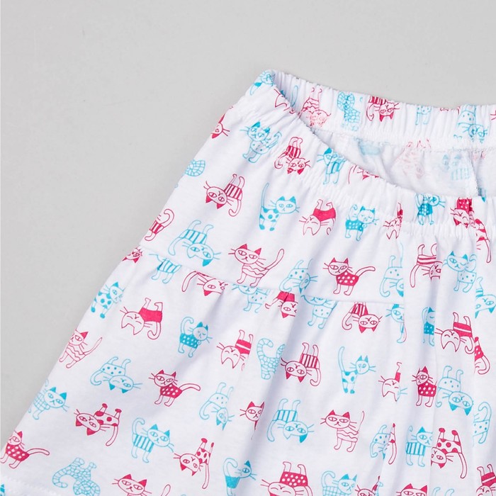 Пижама женская (майка, шорты) Забияка-2 цвет голубой, р-р 44