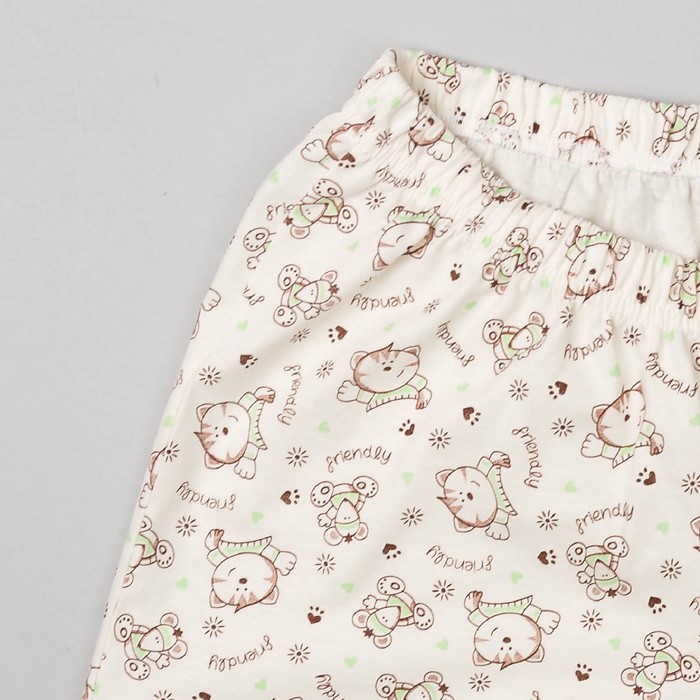 Пижама женская (майка, шорты) Ваниль-3 цвет салатовый, р-р 52