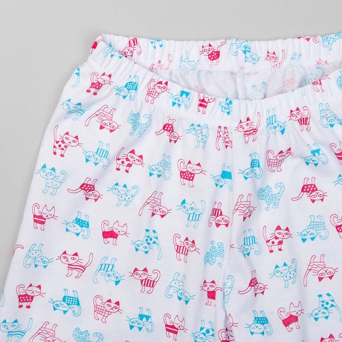 Пижама женская (футболка, бриджи) Забияка-3 цвет голубой, р-р 52