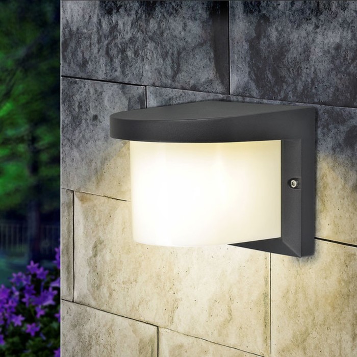 Светильник Elektrostandard садово-парковый, 1х60Вт, E27, IP54, настенный, Techno 1544 черный