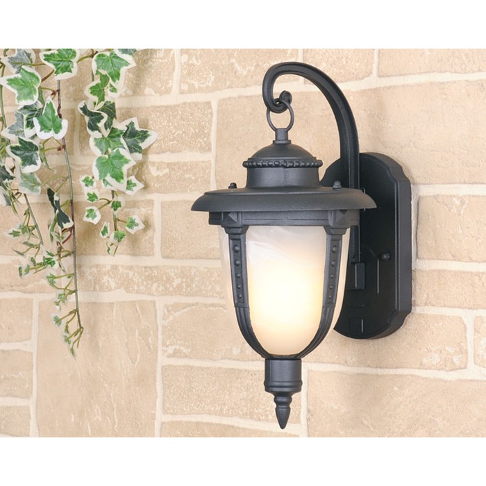 Светильник Elektrostandard садово-парковый, 60 Вт, E27, IP44, настенный, Atlas D черный