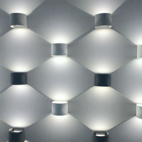 

Светильник Elektrostandard, 7 Вт, LED, 4000K, 470 лм, IP54, настенный, Techno 1518 LED серый