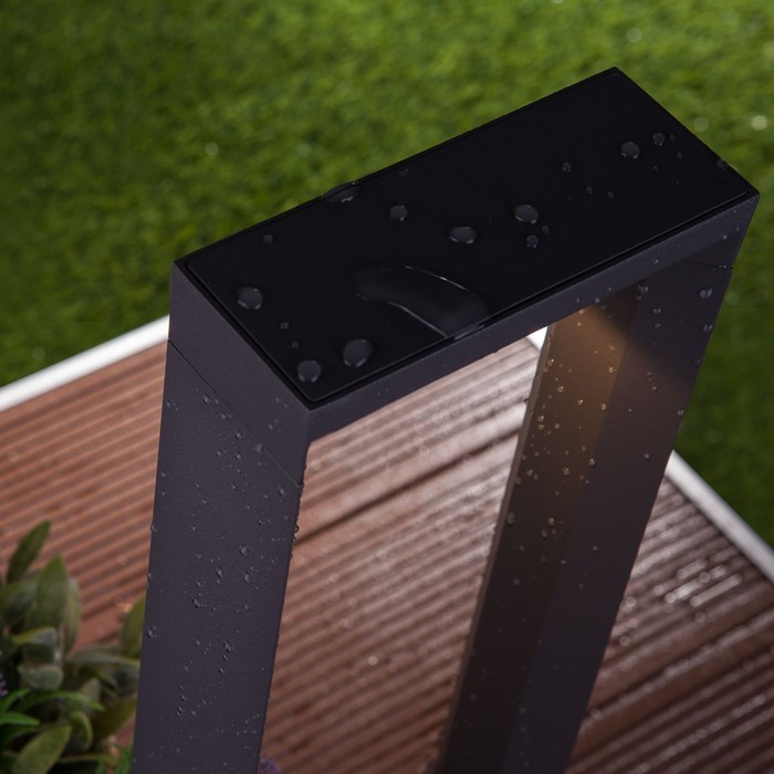 Светильник Elektrostandard, 6 Вт, LED, 3000K, 116 lm, IP54, h=495 мм, Techno 1612 LED графит