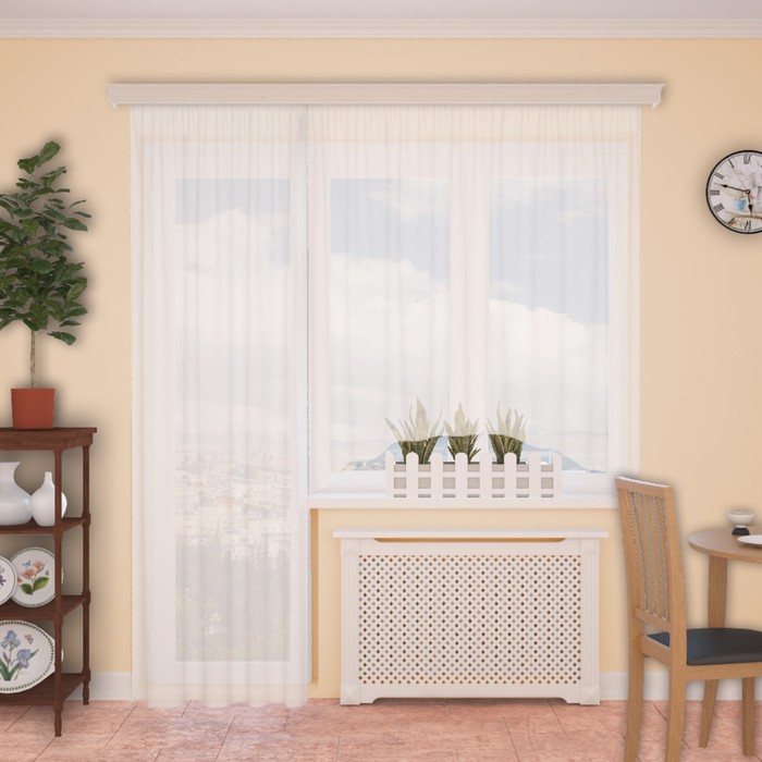 Штора "Волна", размер 150х260 см-1 шт., 160х300 см-1 шт., цвет 99