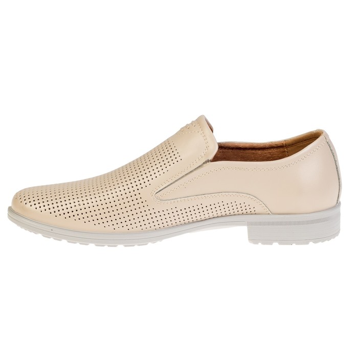 Туфли мужские "АЛМИ" арт. 3735-90903 (бежевый) (р. 42)