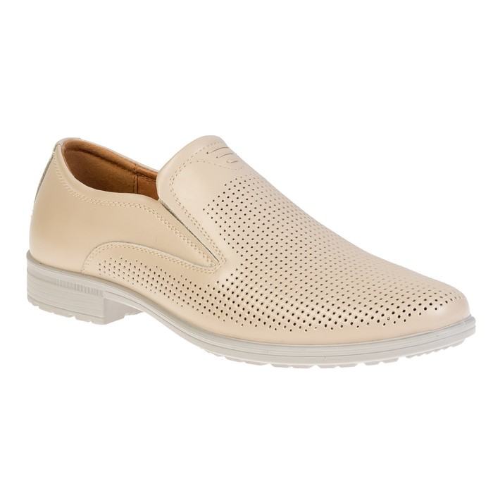 Туфли мужские "АЛМИ" арт. 3735-90903 (бежевый) (р. 43)