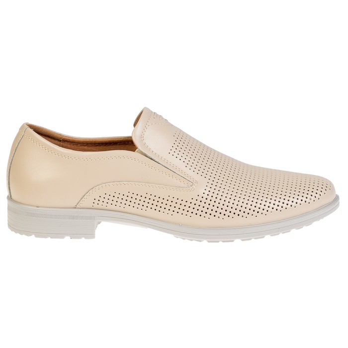 Туфли мужские "АЛМИ" арт. 3735-90903 (бежевый) (р. 45)