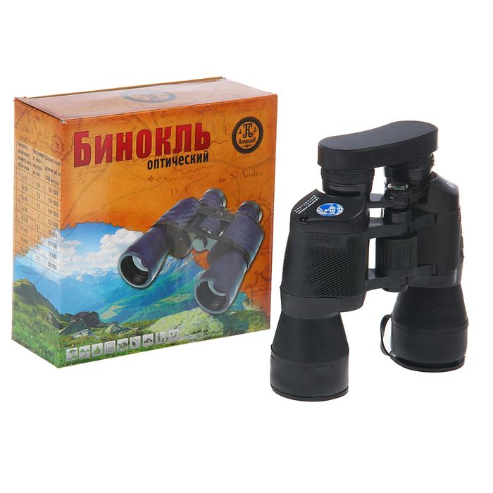 Бинокль сувенирный "Партизан" 7х50, окуляр круглый