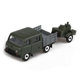 

Машинка УАЗ-39094 с прицепом «Кухня», масштаб 1:43