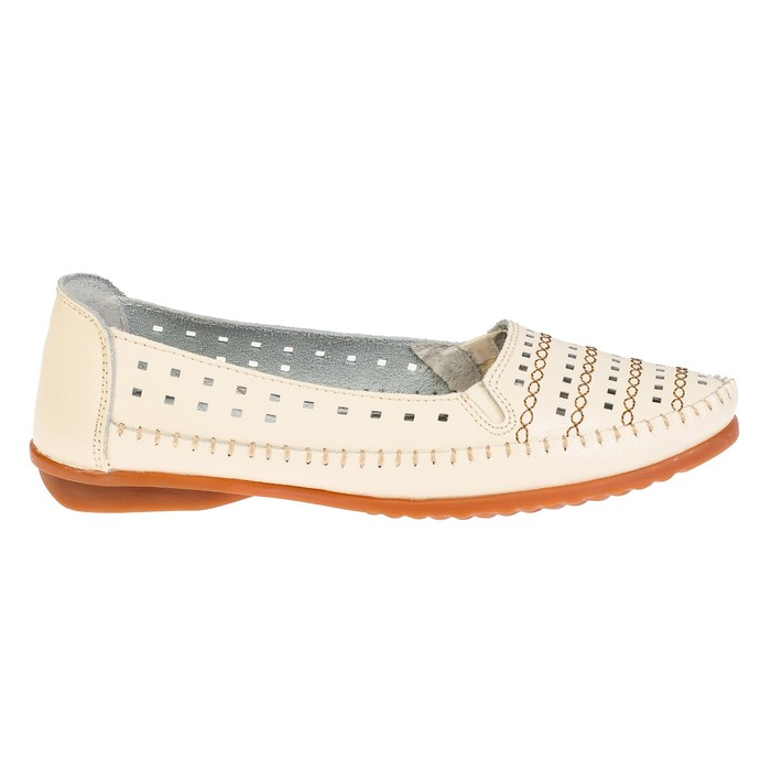 Балетки женские "EGO" арт. S14006, цвет бежевый, размер 36