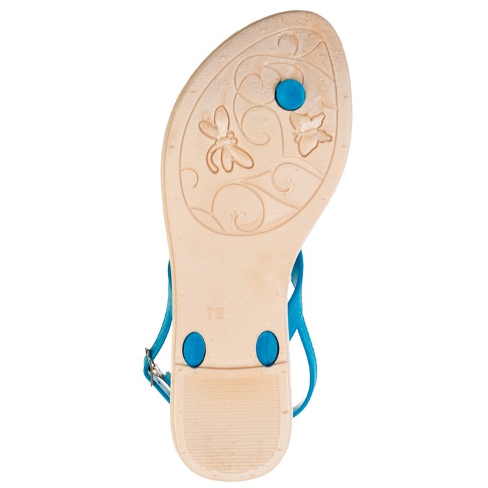 Сандалии женские "АЛМИ" арт. TH127-B2, цвет голубой, размер 38