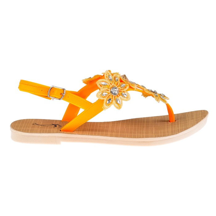 Сандалии женские "АЛМИ" арт. TH127-B4, цвет оранжевый, размер 39