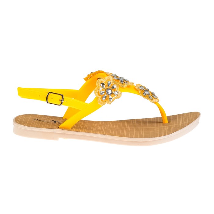 Сандалии женские "АЛМИ" арт. TH127-B5, цвет жёлтый, размер 38