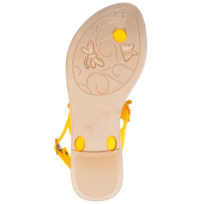 Сандалии женские "АЛМИ" арт. TH127-B5, цвет жёлтый, размер 38
