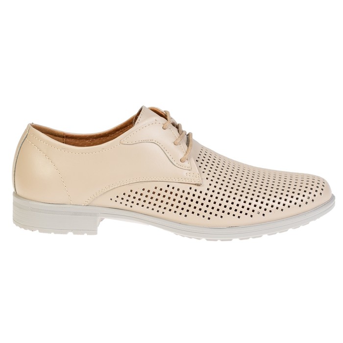 Туфли мужские "АЛМИ" арт. 3730-90903 (бежевый) (р. 40)