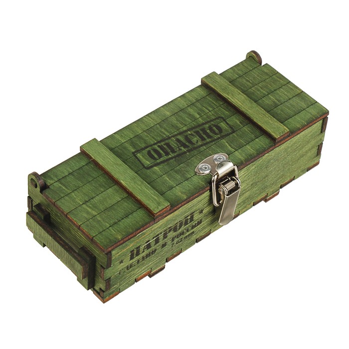 Ручка шариковая Patron Стабилизированный кап клёна зелёный, чёрные чернила, подарочная упаковка