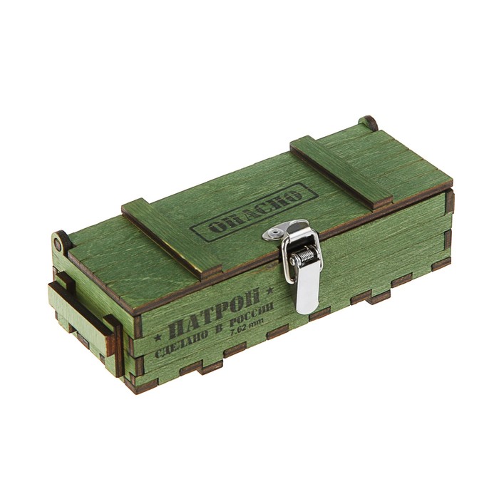 Ручка шариковая Patron Стабилизированный кап клёна зелёный, чёрные чернила, подарочная упаковка