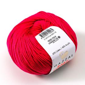 

Пряжа "Baby Cotton" 60% хлопок, 40% полиакрил 165м/50гр (3415 розовый)