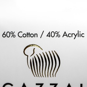 

Пряжа "Baby Cotton" 60% хлопок, 40% акрил 165м/50гр (3433 чёрный)
