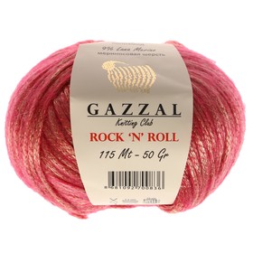 

Пряжа "Rock 'N' Roll" 9%меринос. шерсть, 70% полиамид, 21% полиакрил 115/м/50г (13190 розов)